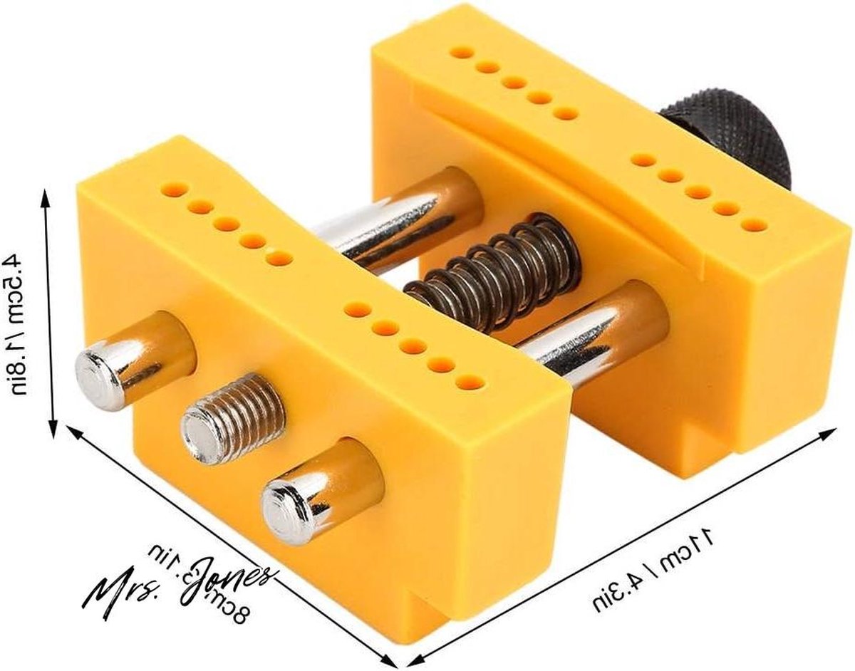 Mrs. Jones Snelle Horloge Case Houder - Horloge Reparatie Tool met Maximale Open Diameter 80mm .