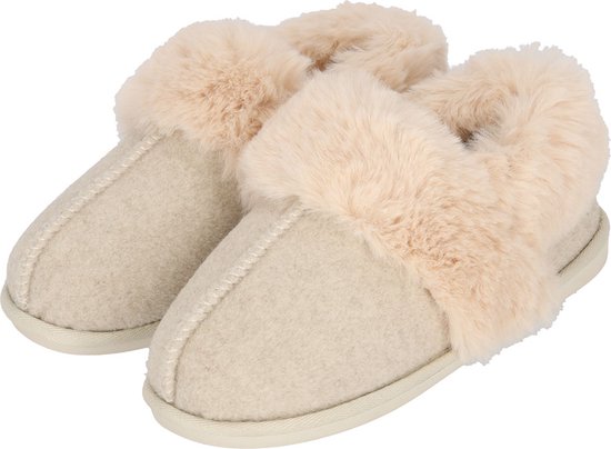 Teceyfeet Set van 4-6 Gastpantoffels, Sloffen Dames Heren Wasbaar Slippers van vilt Pantoffel Gastenpantoffels,House Slipper Pantoffels