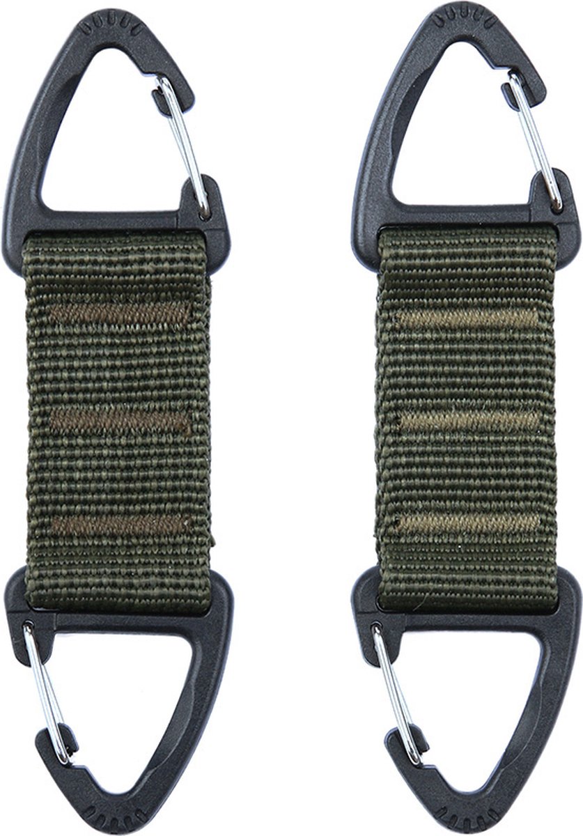 Double carabiner hook 2-pack JFO01