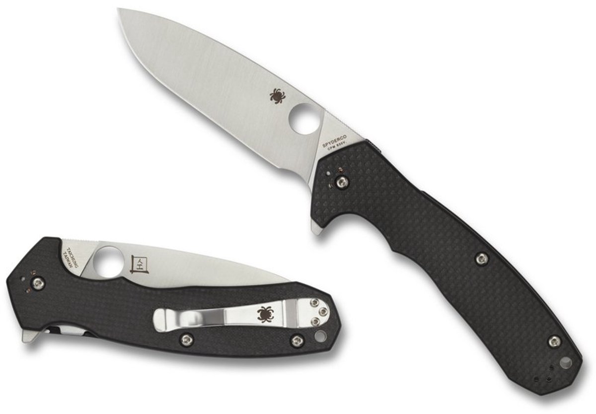 Spyderco Zakmes Amalgam Black CPM S30V PE