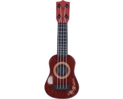 Mini Gitaar 26 cm Houtlook/Bruin