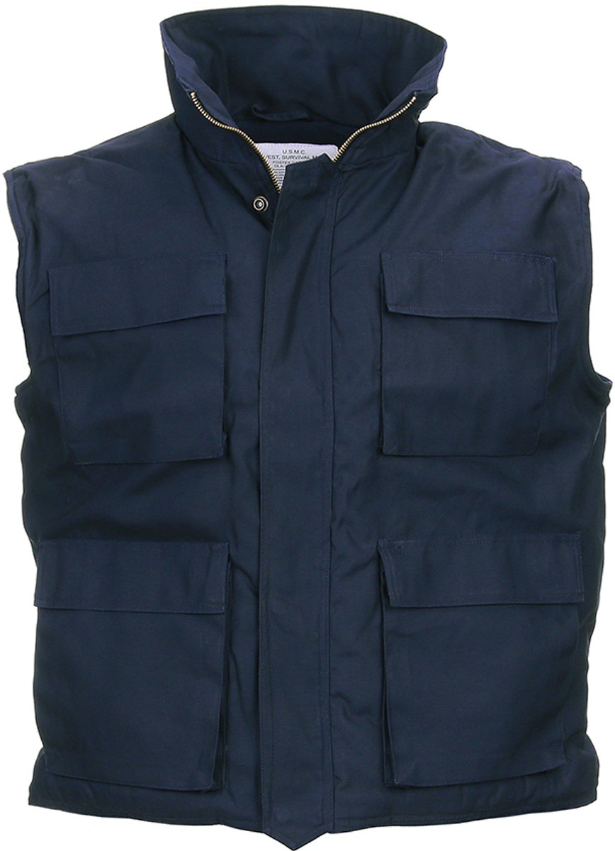 Fostex bodywarmer Blauw