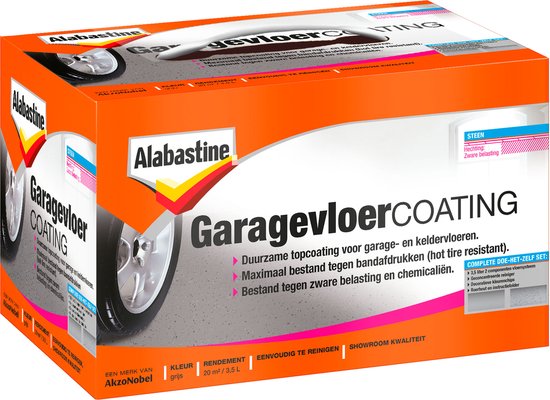 Alabastine Garagevloercoating Set - 3,5 liter