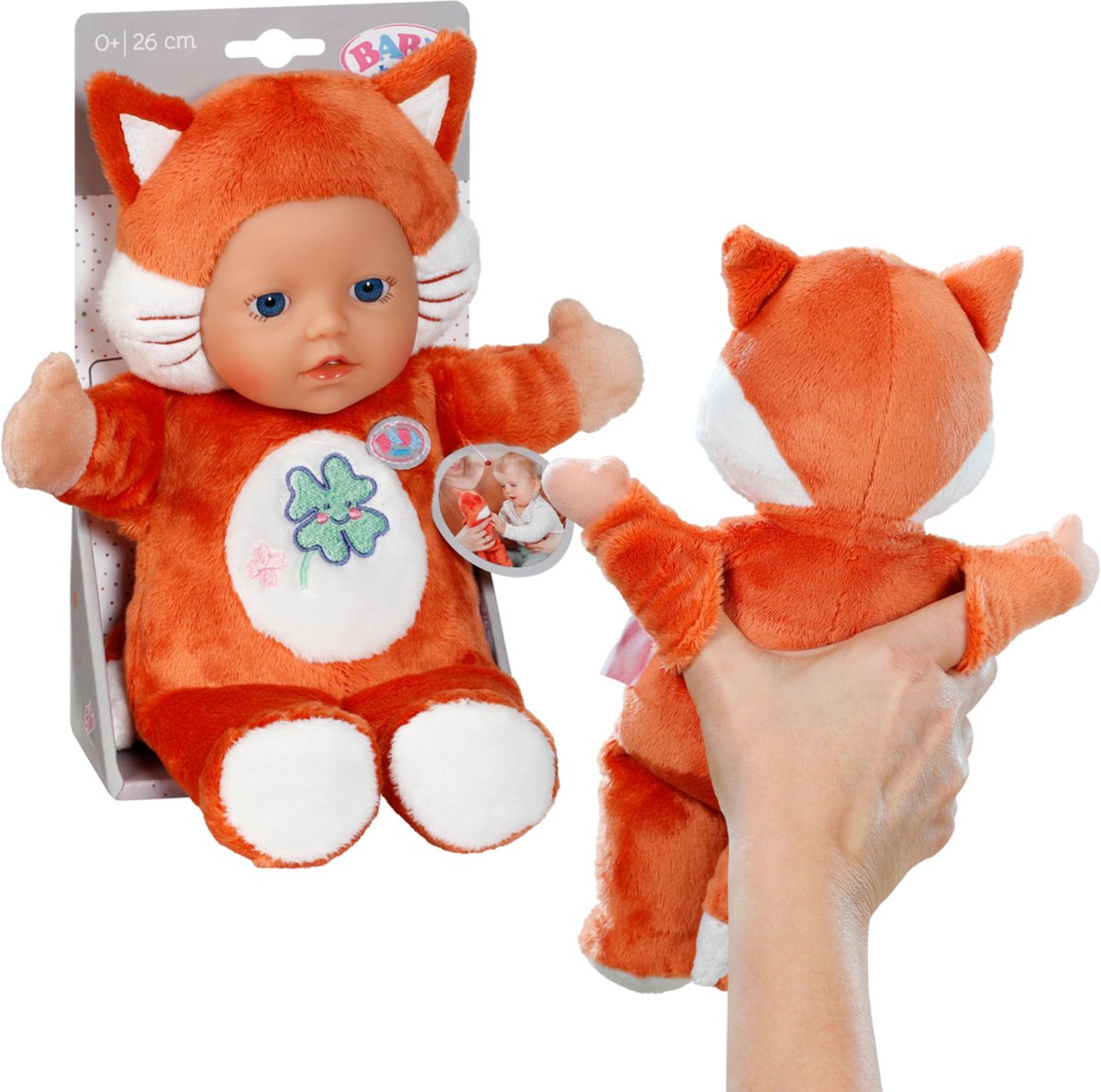 BABY born Kleine Vos - 26 cm - Babypop — cadeau in Spellen & Speelgoed - foto 5