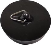 Go Go Gadget - Bouchon d'évier - 5CM - Bouchon de vidange - Bouchon de bouchon - Caoutchouc - Zwart