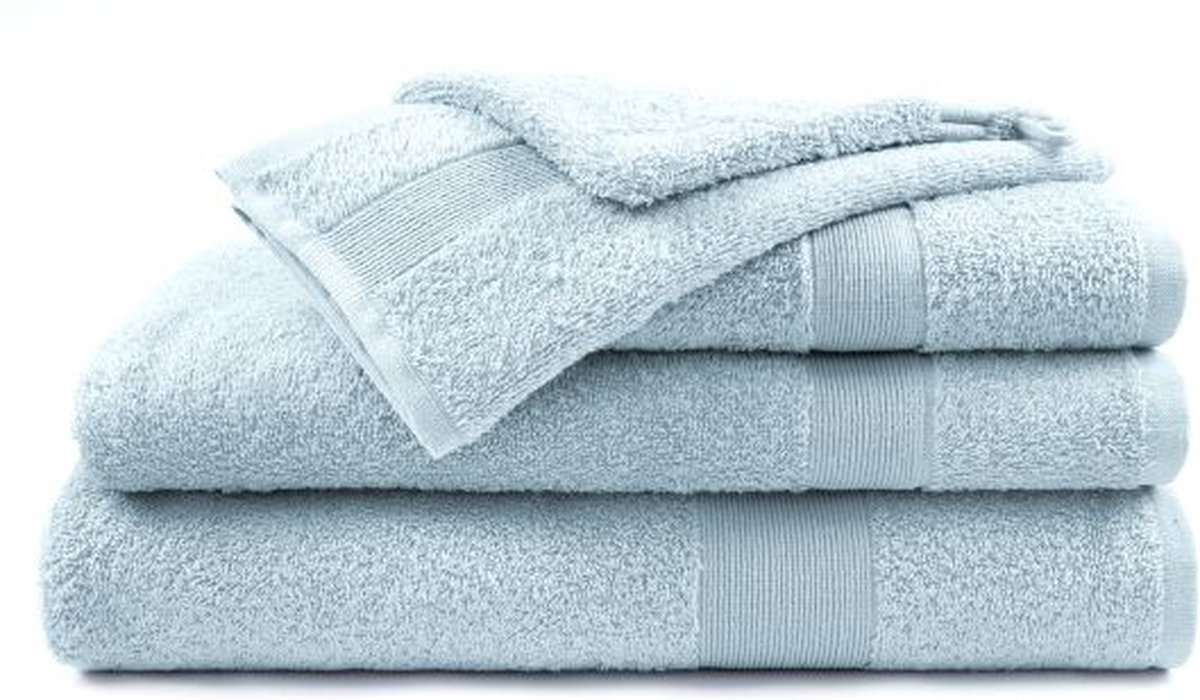 Mistral Home - BADHANDDOEK - katoen - 70 x 140 cm - effen kleur - blauw