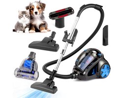 AG3100 Stofzuiger Zonder Zak - Stofzuigers - Vacuum Cleaner Zakloos - Geschikt Voor Dierenharen -900W - Sterke Zuigkracht - Blauw AG3100 Stofzuiger Zonder Zak - Stofzuigers - Vacuum Cleaner Zakloos - Geschikt Voor Dierenharen -900W - Sterke Zuigkracht - Blauw
