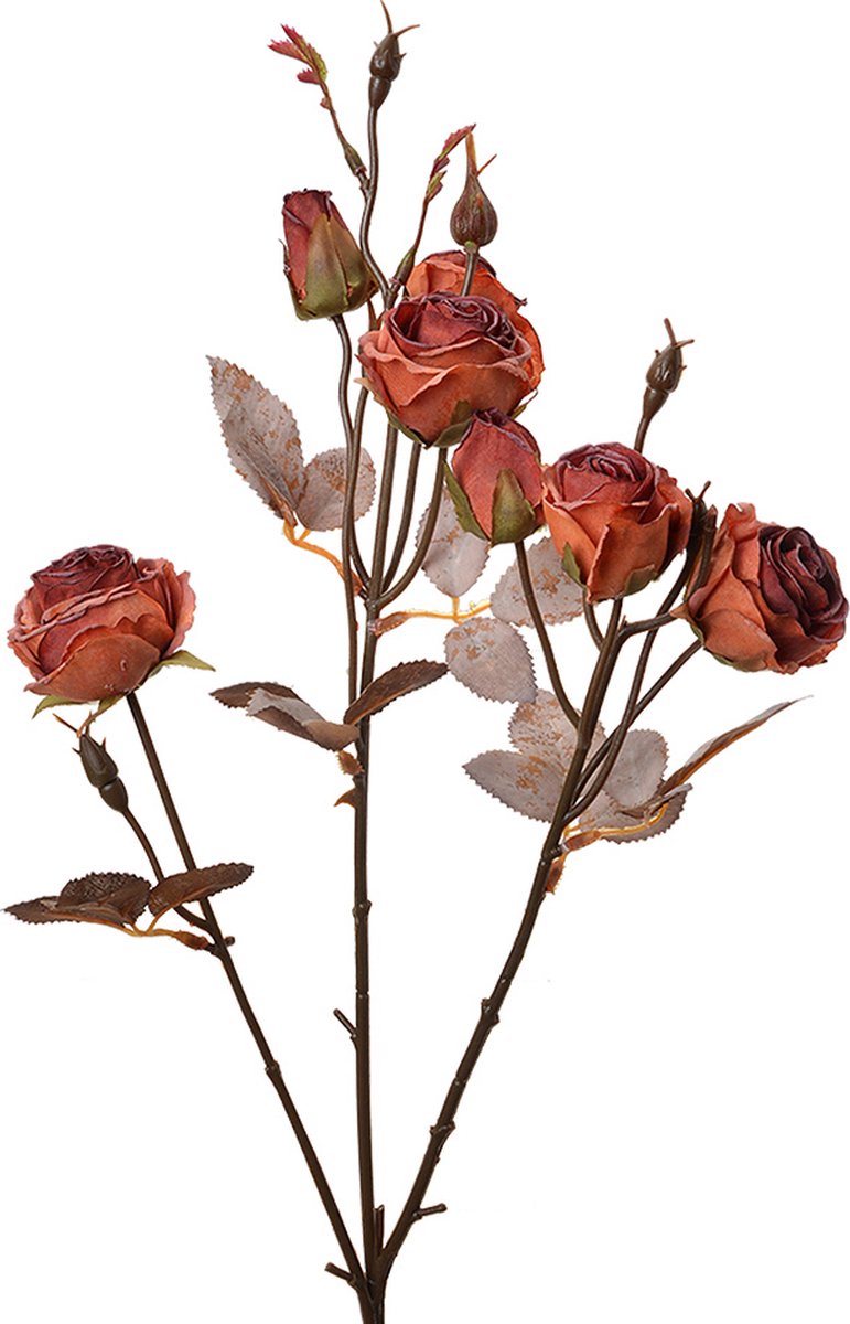 Kunstbloem - Zijden 73 cm Oranje Kunststof Kunstbloemen