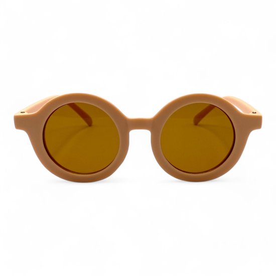 Kinder Zonnebril - Rond - Roze - Bruine Glazen - Peuter Zonnebril - Baby Zonnebril - Jongen - Meisje - UV400 Bescherming - 2 t/m 6 jaar van Sunnylife Kids — afbeelding 2