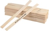 35 cm Houtverf Roerstokjes - 200 STKS voor Verf Mengen Hout Roerstaafjes