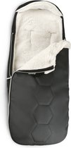 Leclerc Hexagon - Voetenzak Buggy - Kinderwagen Deken - Voetenzak Kinderwagen - Baby Voetenzak - Wandelwagen - Babyzak - Universeel - Carbon Black
