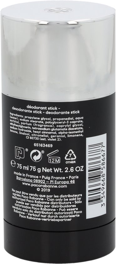 Paco Rabanne Phantom - Deodorant stick heren - 75 ml