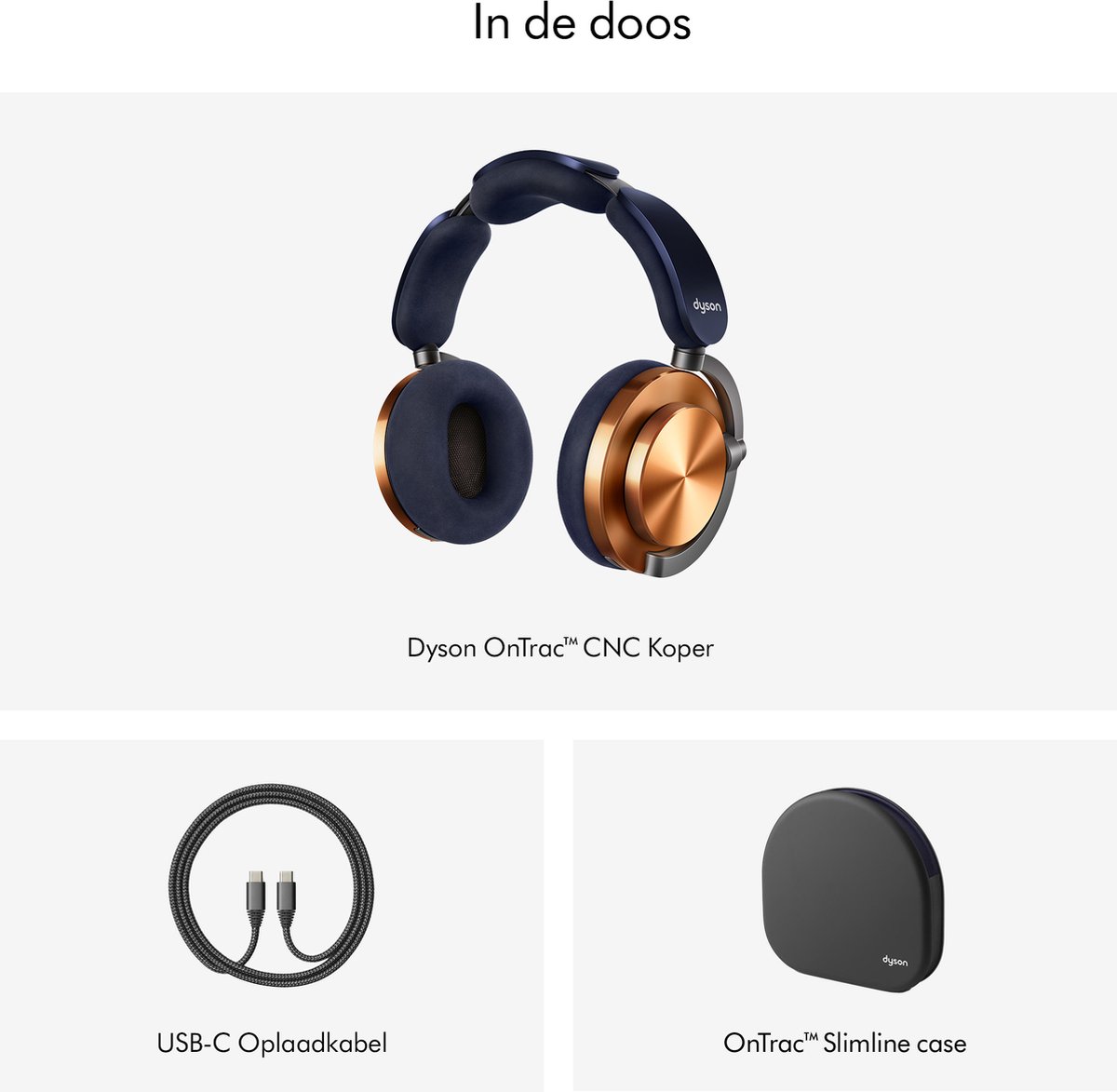 Dyson OnTrac Draadloze Koptelefoon met Noise Cancelling - afbeelding 2