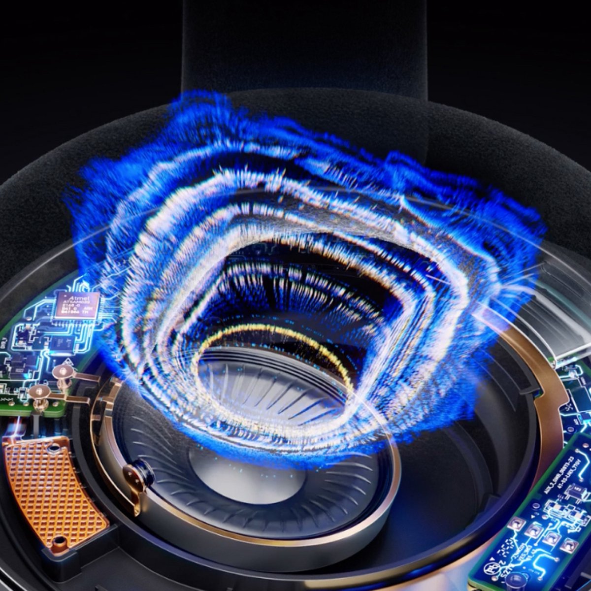 Dyson OnTrac Draadloze Over-Ear Koptelefoon met Noise - afbeelding 3