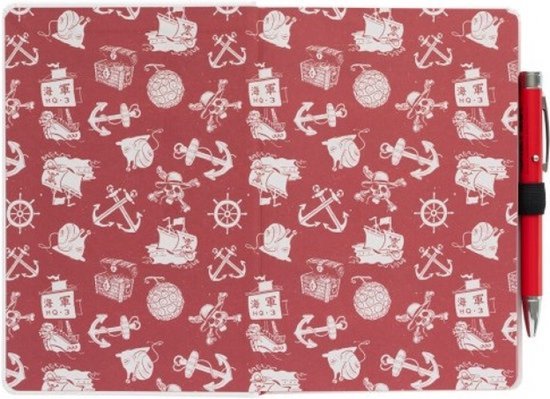 Carnet One Piece Netflix A5 avec stylo de projection