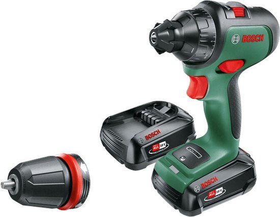 Perceuse sans fil Bosch AdvancedDrill 18 - Avec étui - Avec 2x batteries 18 V et chargeur
