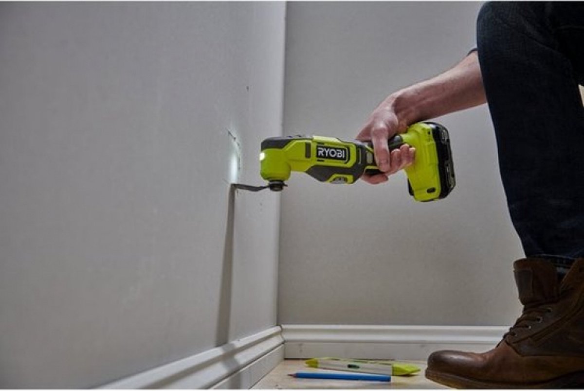 Ryobi RMT18-0 One+18V Accu Multitool body - 13mm thumbnail 3