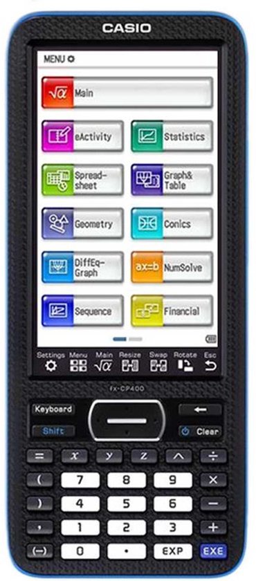 Casio fx-CG50 grafische rekenmachine (met NL examenstand) - Advertentie