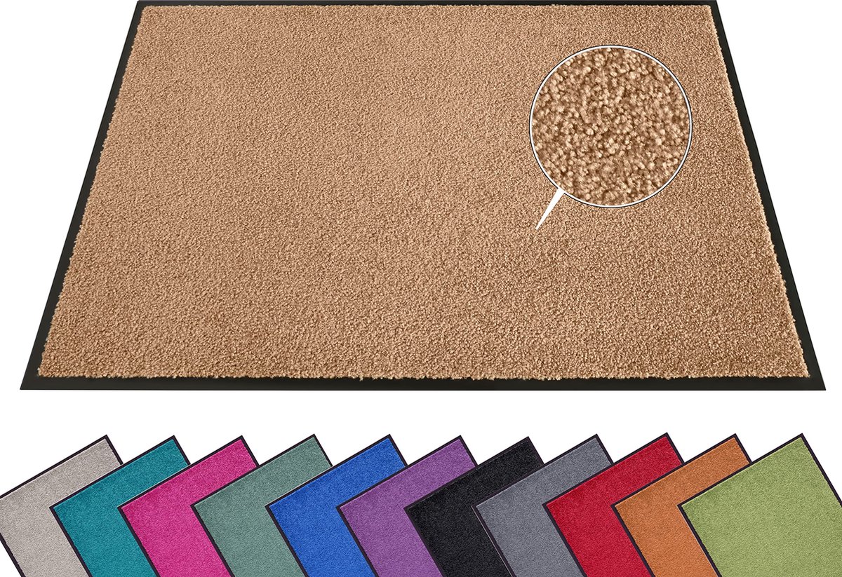 Goodivery ® Weerbestendige Antislip Deurmat voor Binnen en Buiten, Wasbaar en Beschikbaar in 12 Kleuren