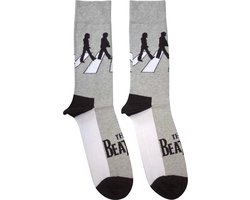 The Beatles - Abbey Road Silhouettes Sokken - Grijs