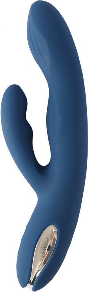 Goedkoopste Svakom - Aylin - Rabbit Vibrator Met Vibrerende Tip - Blauw