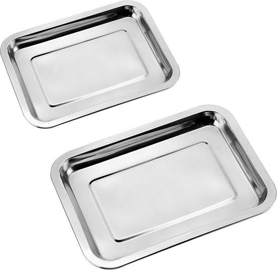 Verdikte Aluminium Bakplaat Rechthoekige 60*40Cm Commerciële Oven Met Pizza Bakv