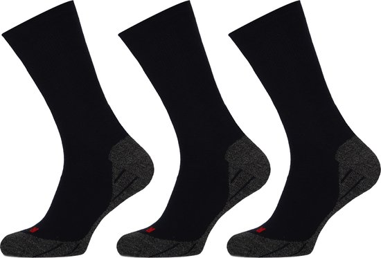 STAPP Active Plein air Chaussettes de marche - 3 paires - Marine