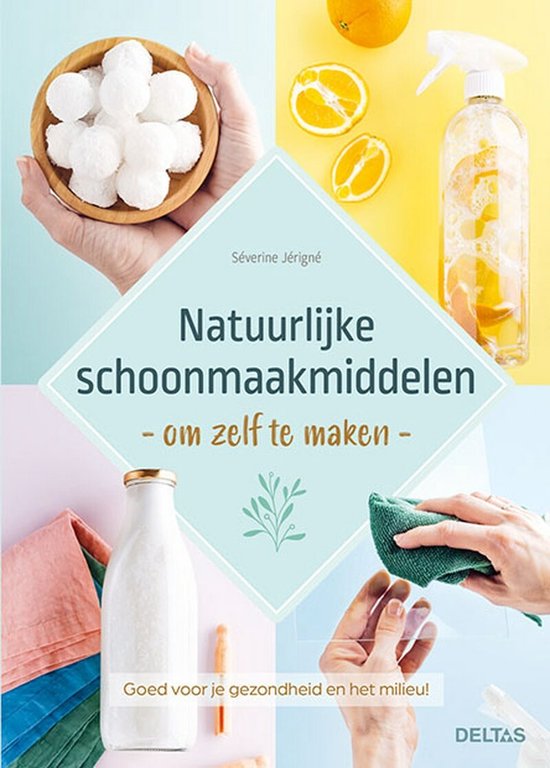 Natuurlijke schoonmaakmiddelen om zelf te maken - cover