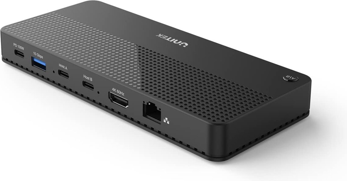 Unitek Stacja dokująca 12w1, HDMI 8K, USB 4, 100 W
