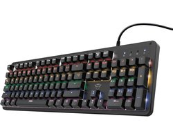 Trust GXT 1863 Thaz – Gaming Toetsenbord – RGB – Mechanisch – Zwart