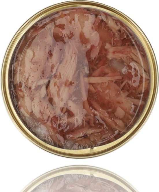Kattenvoer Tonijn in Jelly – 24x85g – 51% Tonijn & Rijst – Natuurlijk Natvoer voor Katten in Blik – Sappige Kattenvoeding Zonder Toevoegingen