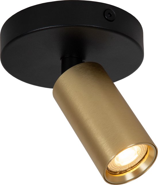 Lucide TRACK RITMO Schienenstrahler - GU10 Spot Mattgold 14.3cm