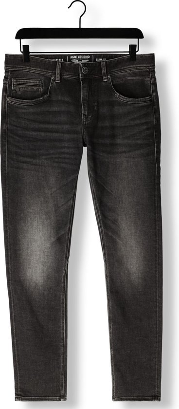 Grijze PME Legend jeans met verbleekte delen