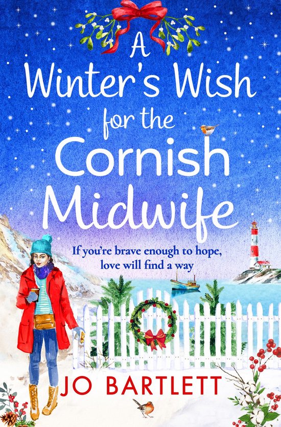 The Cornish Midwife Series 3 - A Winter's Wish For The Corni ... - cover