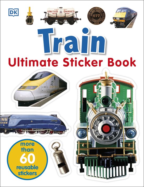 Train Ultimate Sticker Book - cover