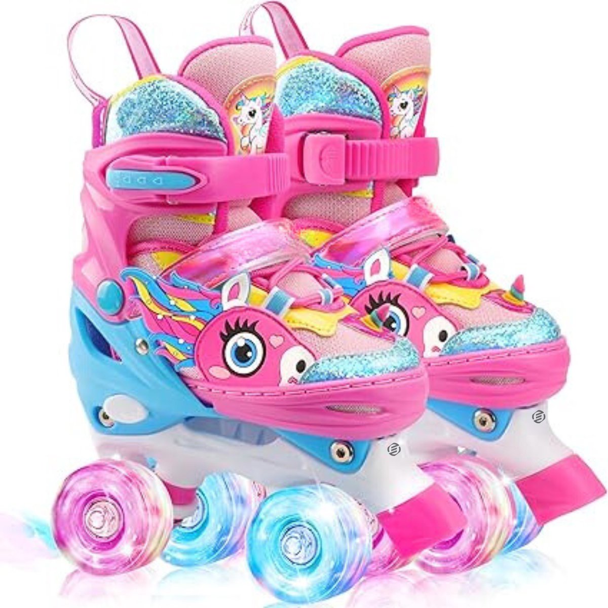Equivera Rolschaatsen Meisjes Skeelers Meisjes Rolschaatsen Kinderen Cadeautip voor uw kind! Roze