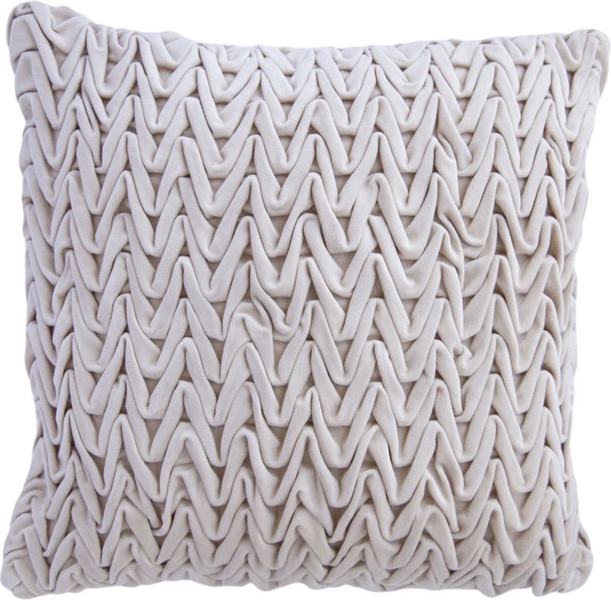House of Nature Sierkussen Fort Erie creme 45x45cm