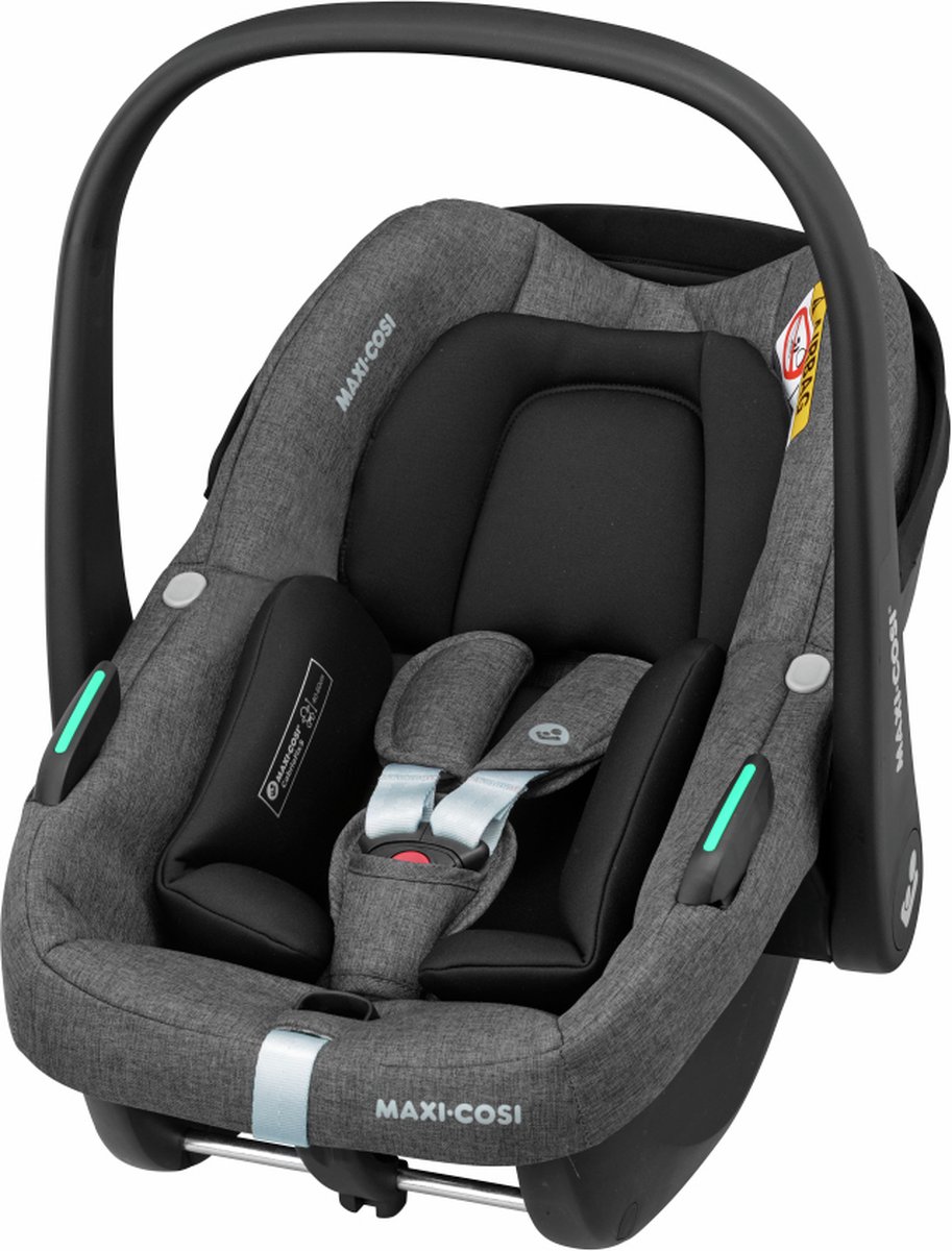 Maxi-Cosi Zelia S Trio 3-in-1 Kinderwagen - Inclusief autostoeltje en luiertas - Dark Grey thumbnail 6