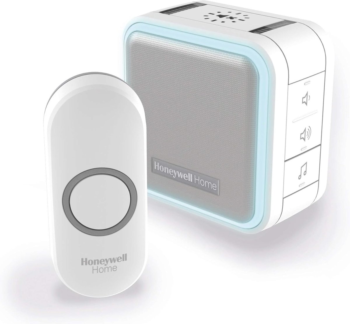 Draagbare Draadloze Deurbel met LED Verlichting - Compact en Eenvoudig te Installeren