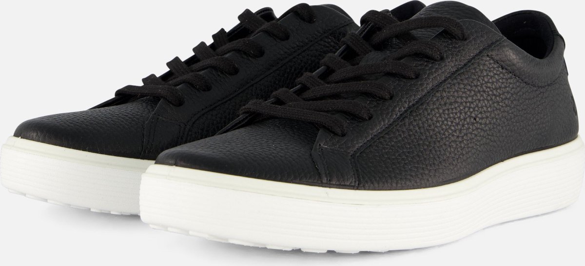 Ecco Soft 60 M Sneakers zwart Leer