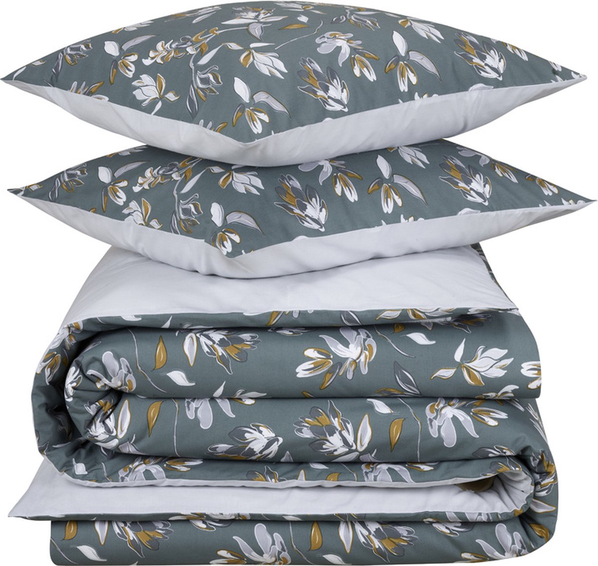 De Witte Lietaer Dekbedovertrek Acacia, Nimbus Cloud - 240 x 220 - Katoen Percal