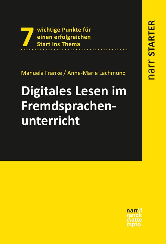 narr STARTER - Digitales Lesen im Fremdsprachenunterricht - cover