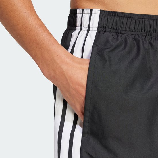 Short de bain adidas Sportswear 3 bandes 7,6 cm - Homme - Zwart- 4XL