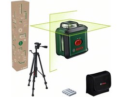 Bosch UniversalLevel 360 Set - 360° Kruislijnlaser - Inclusief Statief - Opbergetui - Batterijen