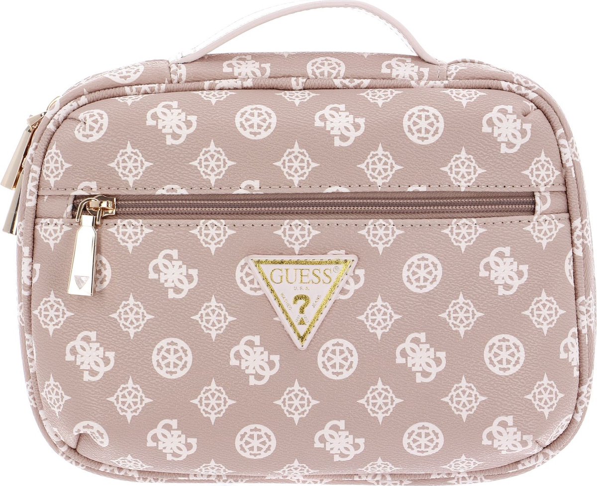 GUESS Cosmetische tas Wilder Tech Organizer Nude / Blush Multi Oud roze
