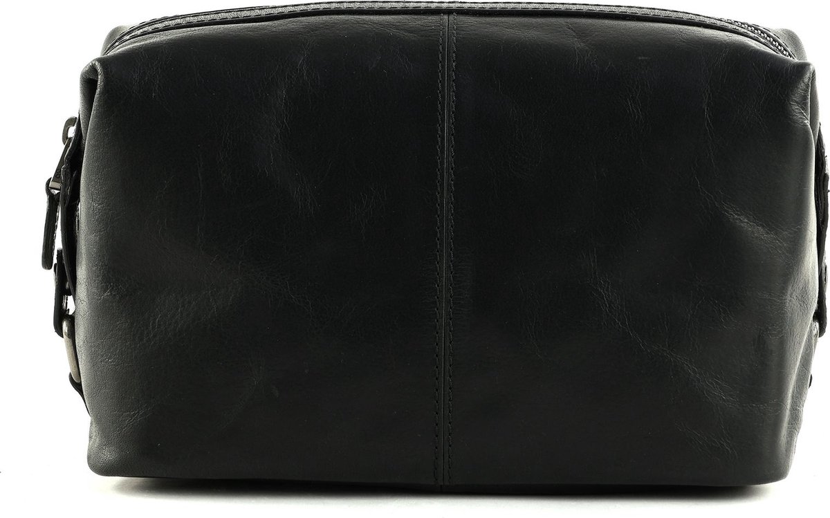 SADDLER Toilettas Braga Toiletry Bag Black Zwart