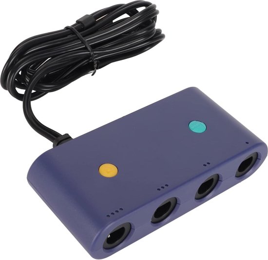 3-in-1 Gamecube-adapter voor Schakelaar - Ondersteuning voor Vier ...