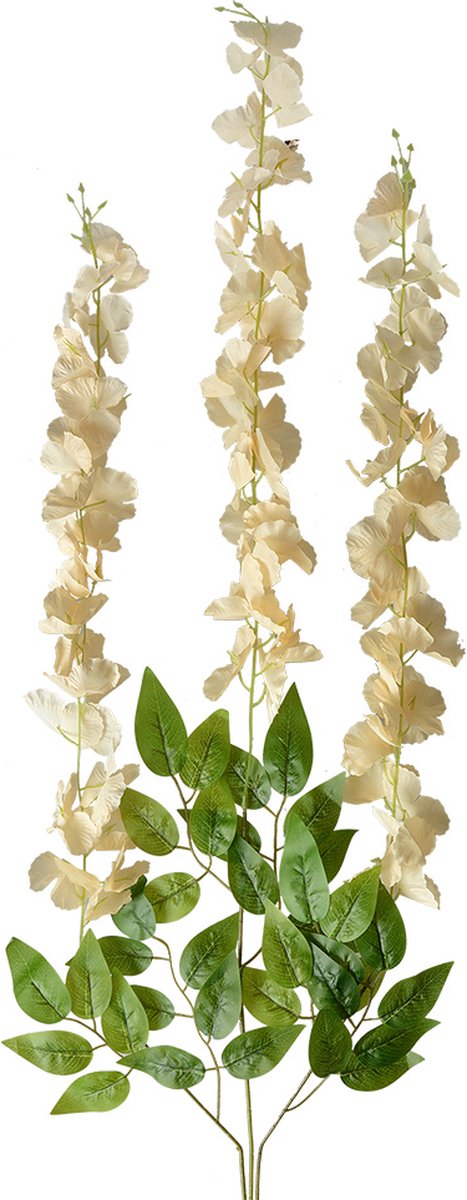Clayre & Eef Kunstbloemen Set van 12 110 cm Geel Kunststof