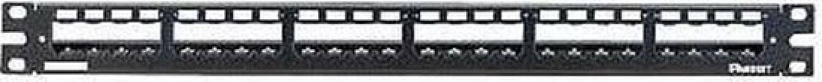 Panduit 24-port metal modular patch panel 1U