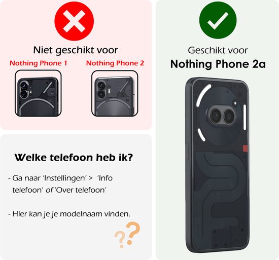 Coque Silicone Fine Pour Nothing Phone (2a) Et (2a) Plus - Housse Avec Film, Neuve